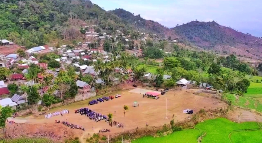 Upacara Hari Kemerdekaan RI ke-80 di Kecamatan Lambitu Berlangsung Khidmat